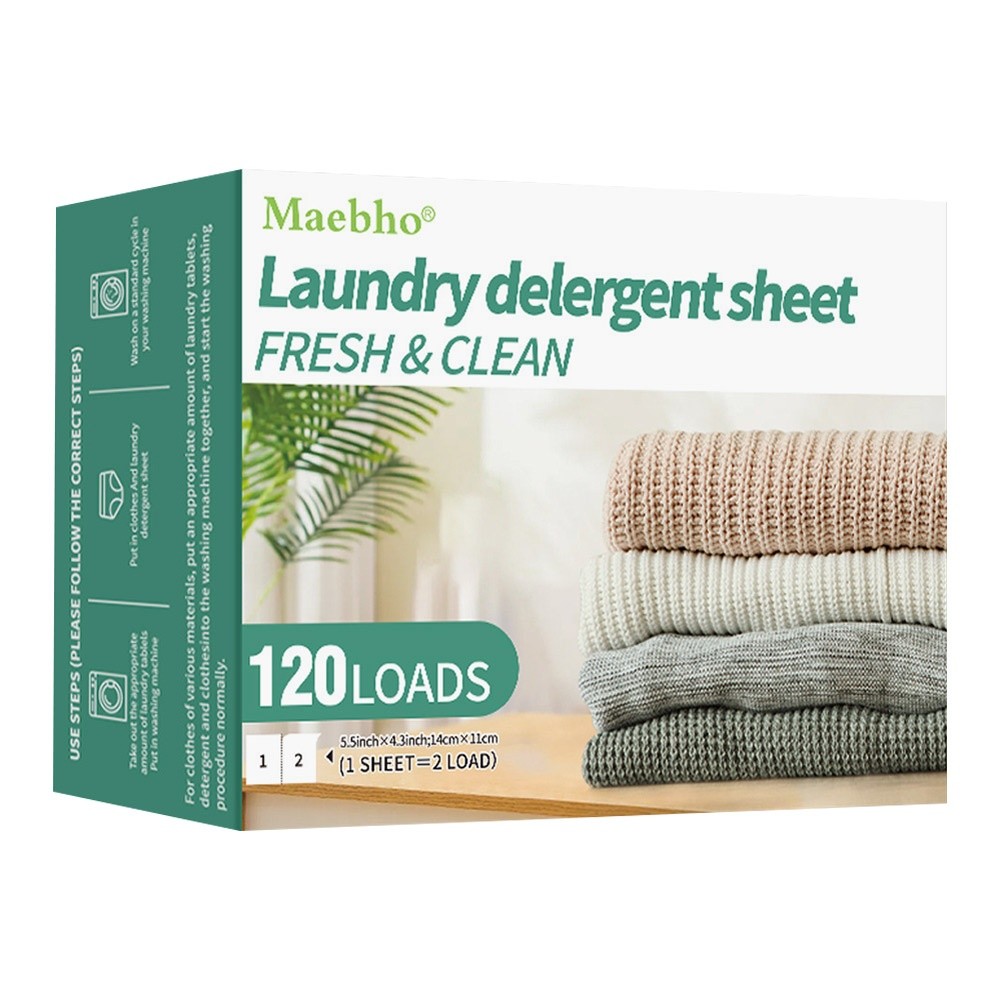 120 листов в упаковке ​ ​ ​ Эк – обзор и цена Laundry Strip Eco