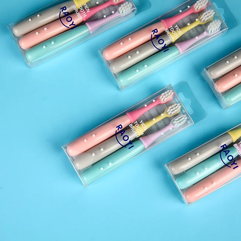 3 шт./набор, Детские Силиконов – обзор и цена Bamboo Toothbrush Set